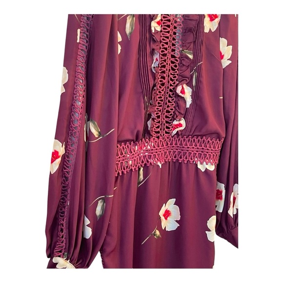 We are Kindred Floral Long Sleeve Dress size 4 - Picture 10 of 11